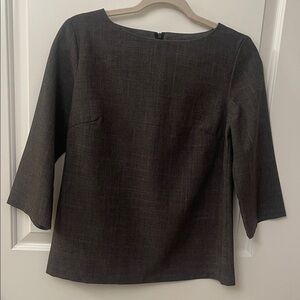 Laura Bettini Elegant Gray Women's Top/Jackie Onasis style